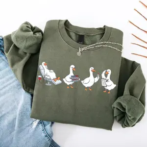 Funny Goose Phlebotomist T-Shirt, Sweatshirt and Hoodie - Funny Phlebotomy Week Gift, Medical Lab Tech, Nurse Phlebotomist Tee
