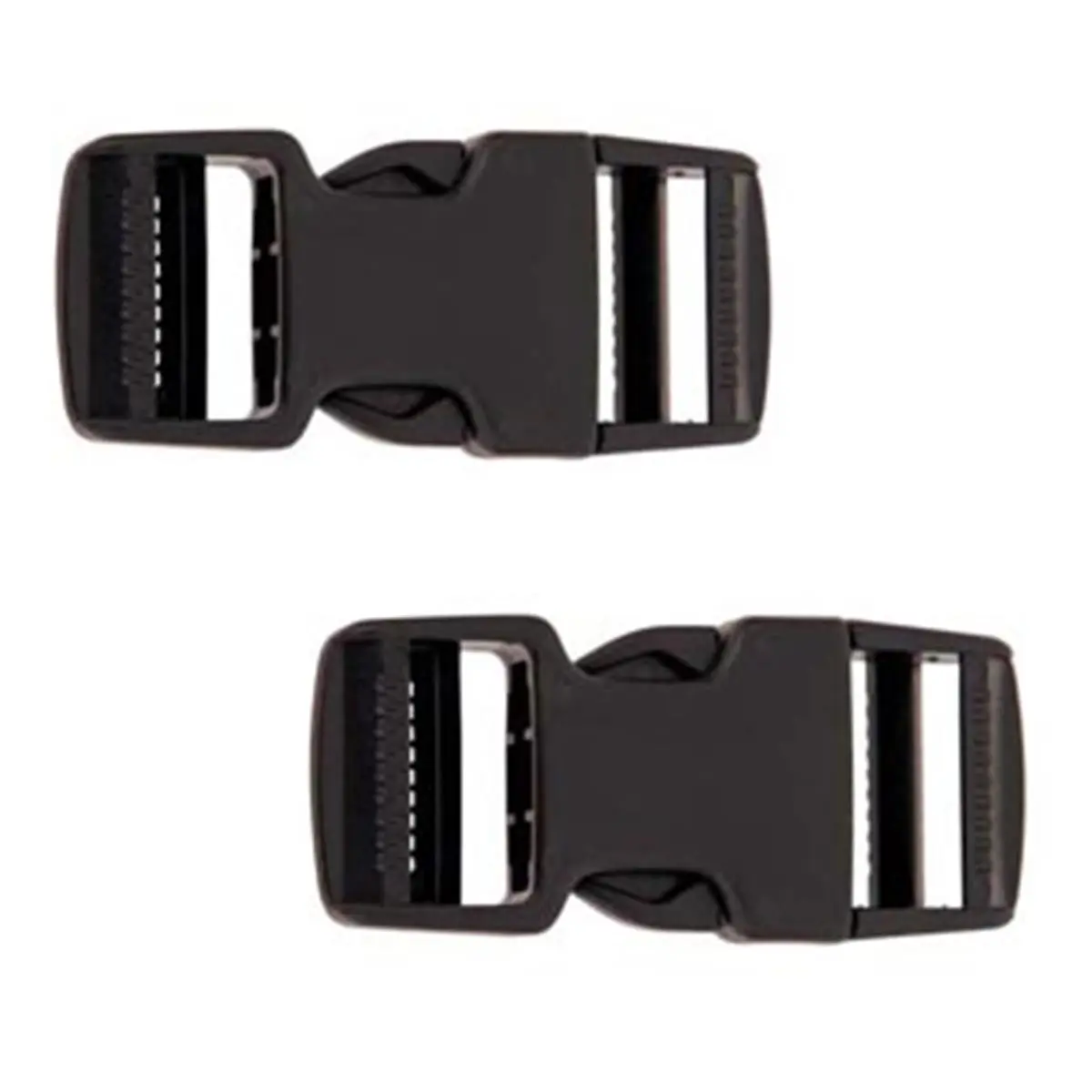 212 MAIN Modern Buckle Belts, 2-Pack 1 in. Dual-Adjust Side Release Buckle Fashion Clothing Accessories