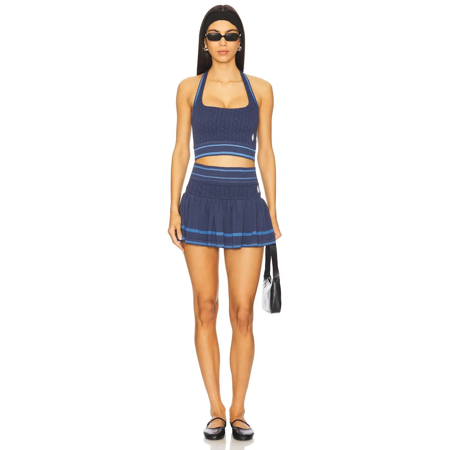 Free People x FP Movement Advantage Set in Navy