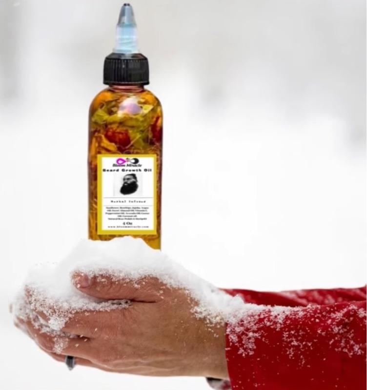 Beard Oil l Beard Thickening Hair Care Blend with Castor Oil beard growth