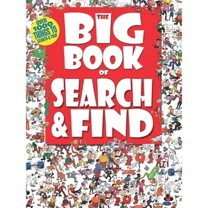 The Big Book of Search & Find – Hidden Object Picture Puzzle Book for Kids | Seek and Find Activity Book for Boys & Girls | Fun Brain-Boosting Game for Travel, Screen-Free Fun & Relaxation