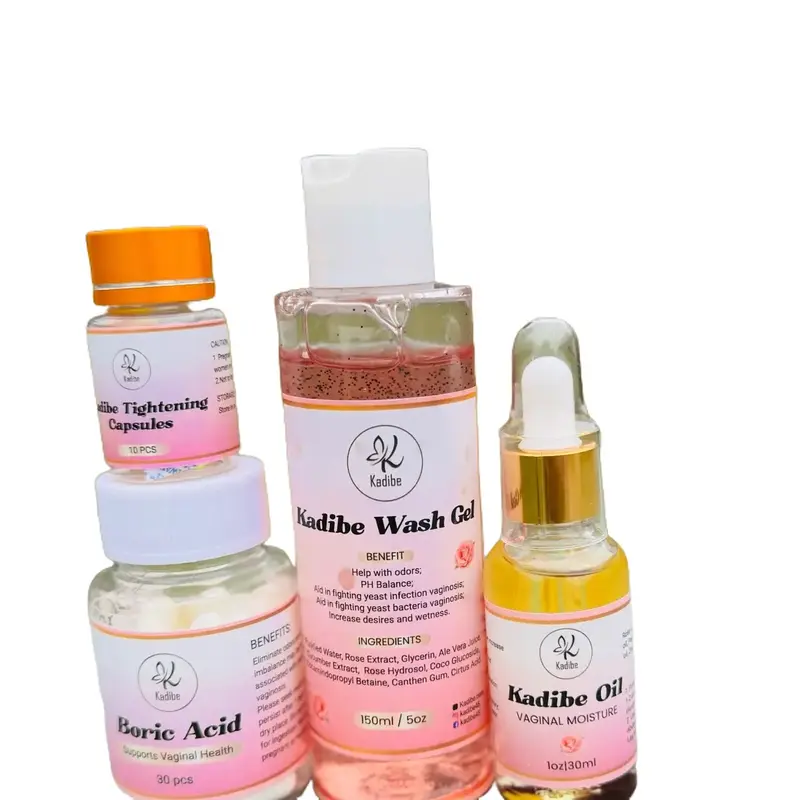 Kadibe The Balance Bundle - Feminine Hygiene Self Care  Products Soap Firming Soothing Comfort Set Body Care pH Balanced Gift