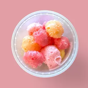 Candy Cloud burst clouds - Freeze Dried Candy - Sweet, Snack - freeze dried tub of Starburst