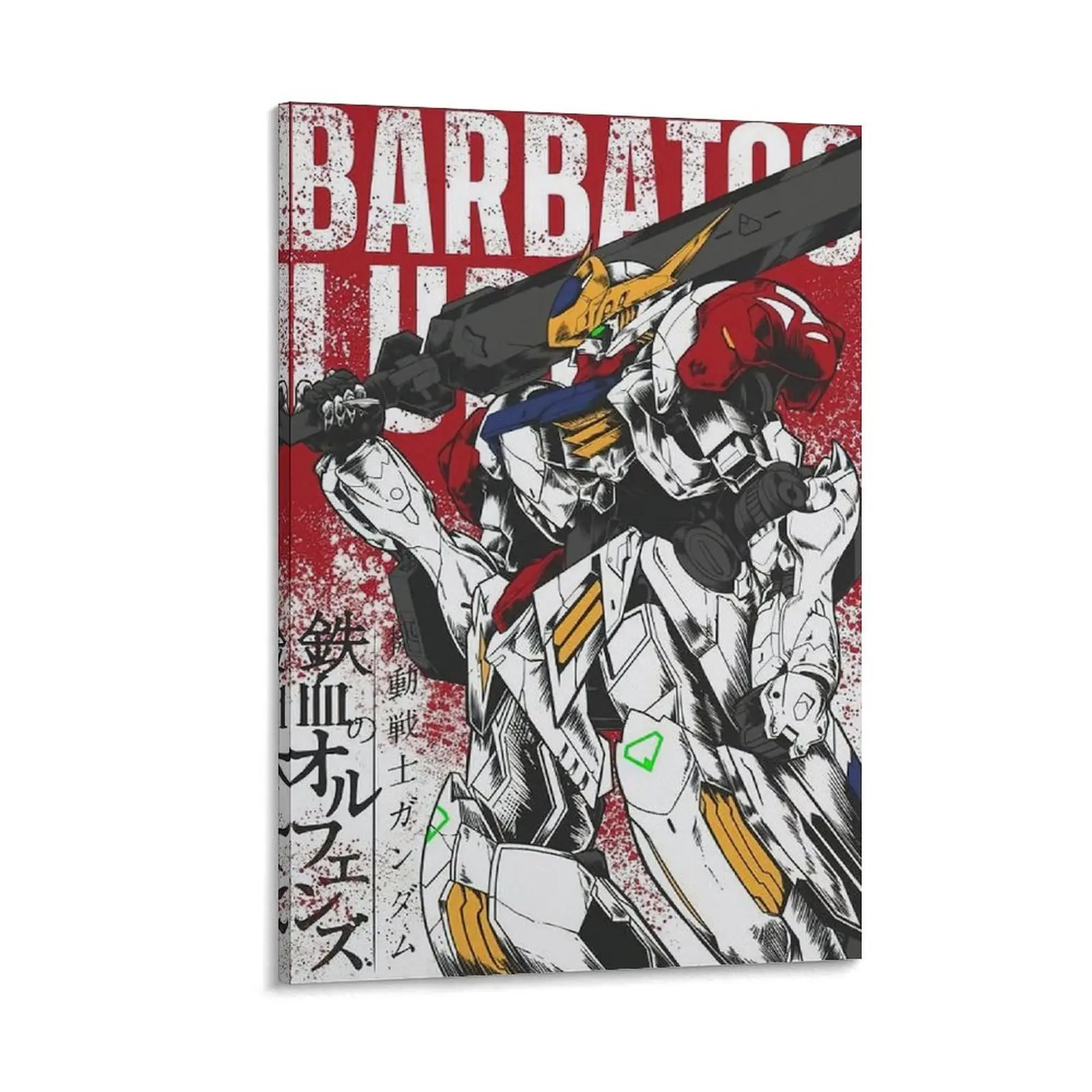 Gundams Japanese Anime Poster, Canvas Art for Wall Decoration. Ideal for Modern Family Corridor. Poster Canvas Wall Art For Bedroom Decor Bar Office Room Decor Gift