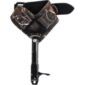 Compound Bow Release Comfortable Wrist Strap Archery Release Trigger Adjustable 360° Rotating Caliper with Folding Design Thumb Release