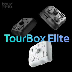 TourBox, Custom Controller for Video Photo Editing, Color Grading, Illustration.Three Version: Elite (Upgraded Bluetooth)、Neo、Lite. Supports creative software, Photoshop, Lightroom, DaVinci Resolve,After Effects, Clip Studio Paint and etc.