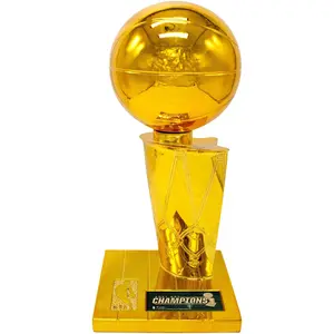 Milwaukee Bucks Unsigned 2021 NBA Finals Champions 12" Replica Larry O'Brien Trophy with Sublimated Plate - Fanatics Authentic Certified
