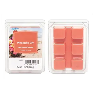 1.25oz Wax Melt in Pineapple Lily Scent, for Electric or Tealight Warmers