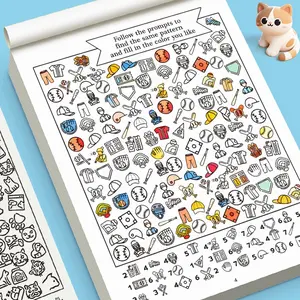 1000+ Graphics I Spy Find and Color Activity Book for Kids: Big Seek and Find Coloring Book, Toddler Fine Motor Skills & Focus Training Games, Fun Hidden Pictures Workbook for Ages 4-8 Coloring Gift Book