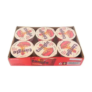 SAMYANG TANGLE Italian Pasta - Rich Tomato Flavor, 105g x 6 Bowls | Instant Noodles, High Protein, Low Calorie,