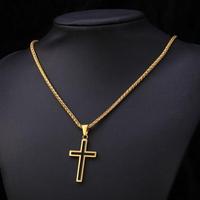 Golden Two-tone Cross