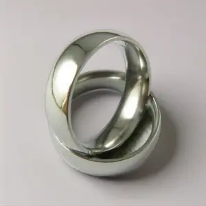 Silver Stainless Steel Ring Plain Wedding Band Male Female 3mm-6mm Sizes 4-13