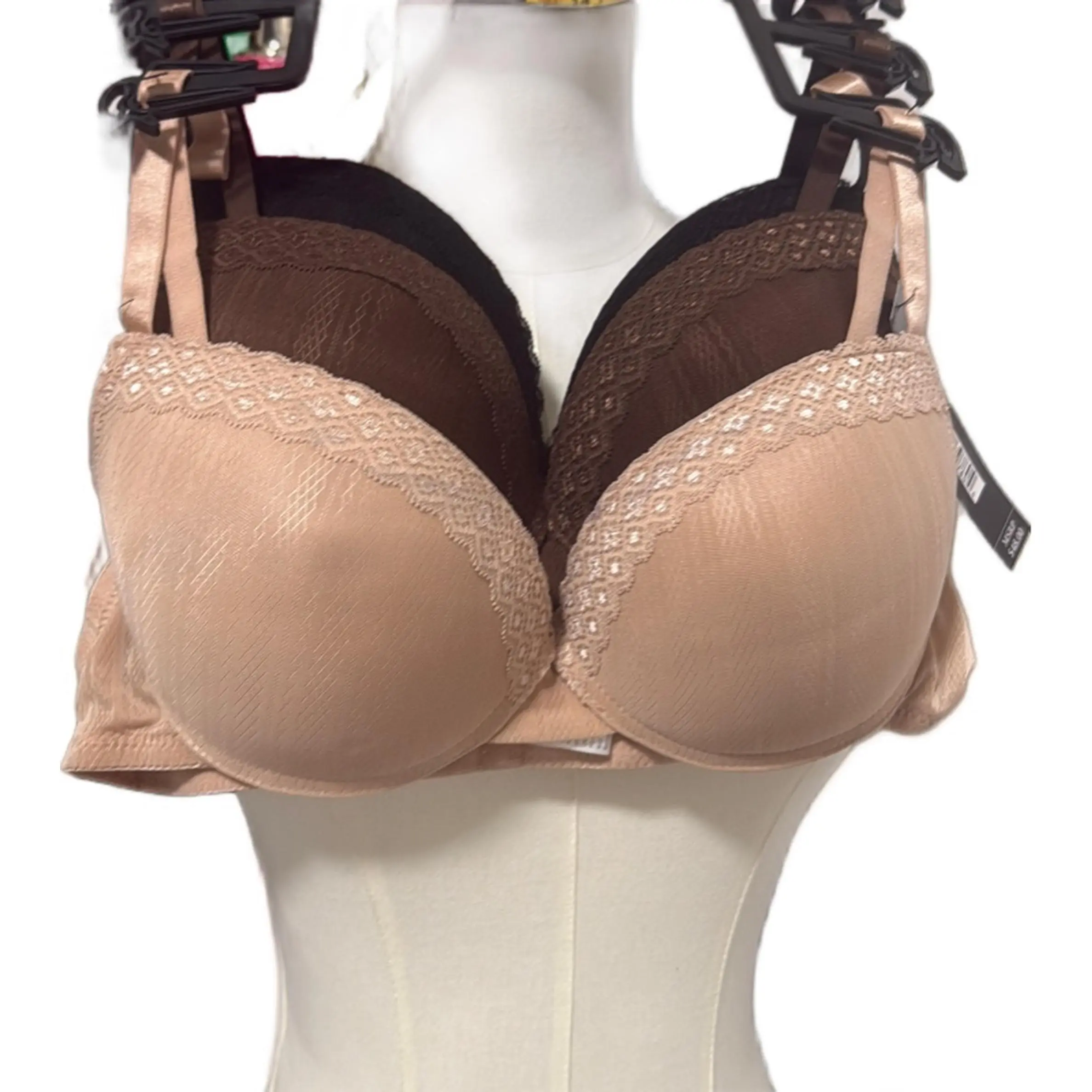 Pack of 3 Bras in Sizes 34C, 34B, 36B, 36C, 38B, 38C - Comfortable and Supportive