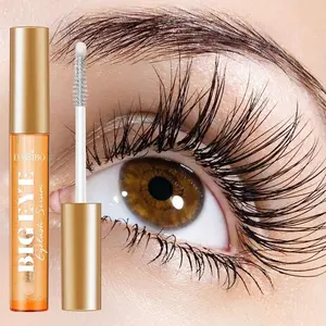 Eyelash primer, nourishing serum for thick and curled eyelashes, natural and gentle eyelash essence, lengthening and nourishing bright serum, suitable for daily use by both men and women