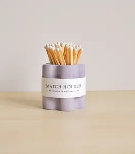 Handmade Daisy Flower Shaped Match Holder for Housewarming Gift, Candle Lover, Cute Home Decor