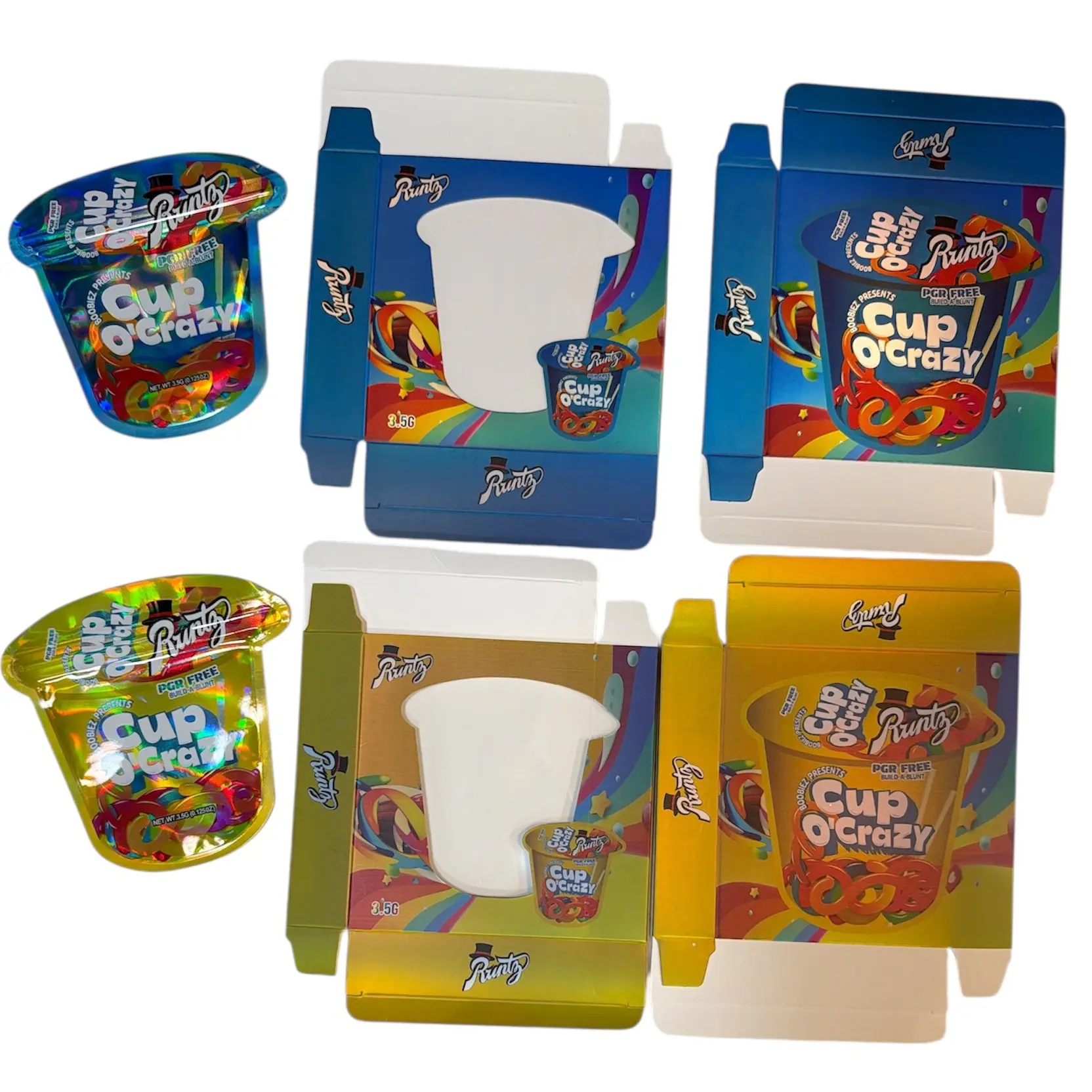 Cereal Design 50 Boxes & 50 Mylar Bags