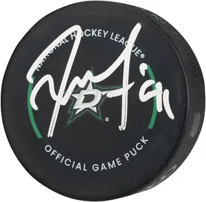 Tyler Seguin Dallas Stars Autographed Official Game Puck - Fanatics Authentic Certified