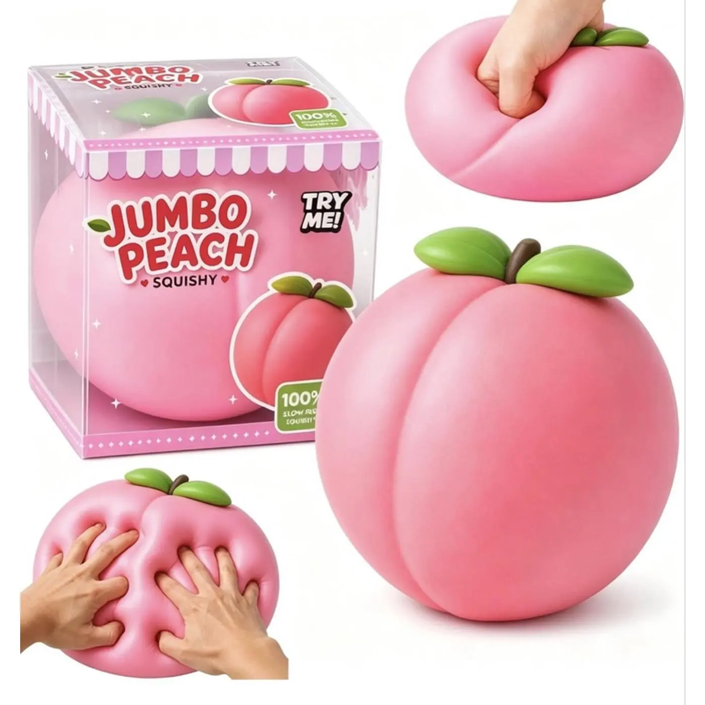 Giant  Peach Squishy
