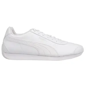 PUMA Mens Turin Iii Lace Up Sneakers Shoes Casual - White