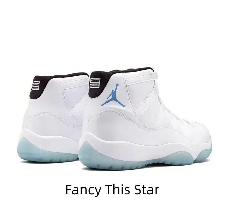 Brand New Unopened Original Box Solid White High Top Basketball Shoes With Ice Blue Outsole Smooth Leather Upper Rebound Cushion Practical Training Sneakers