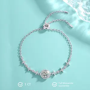 Stardust Moissanite Bracelet S925 1.0 CT - Round Cut - Lore Jewelry