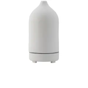 CAMPO Ceramic Ultrasonic Essential Oil Diffuser in White