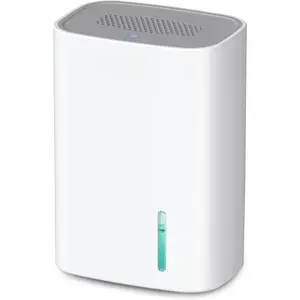 Small Dehumidifier for , 30oz Compact Mini Dehumidifier with Auto Shut-Off, Quiet 24dB Portable Air Dehumidifier for Bathroom, Bedroom, Closet, RV