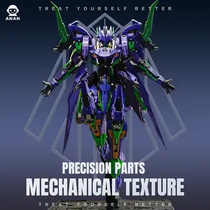 1/72 Scale Yagi Alloy Frame Mecha Model, 9.8 Inch Pre-Painted Robot, Articulated Figures, Includes Hover Cannon & Dual Swords, Advanced Collectible Action Figure