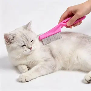 Pet Hair and Tear Stain Removal Comb - Gently removes dandruff, hair stains, and fleas - Perfect for dogs and cats