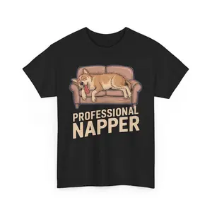 Funny Dog Shirt, Dog Lover Gifts, Retro Dog Shirt, Professional Napper Shirt, Lazy Dog Shirt, Dog Owner Gift, Cute Dog Shirt,Dog Mom Shirt