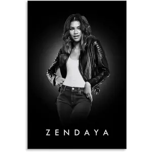 No Framed, Zendaya Poster Album Art Decor Painting Wall Art