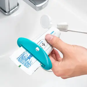 2pcs Manual Toothpaste Tube Squeezer Clamp Multifunctional Facial Cleanser Dispenser Bathroom Accessories Oral Oral