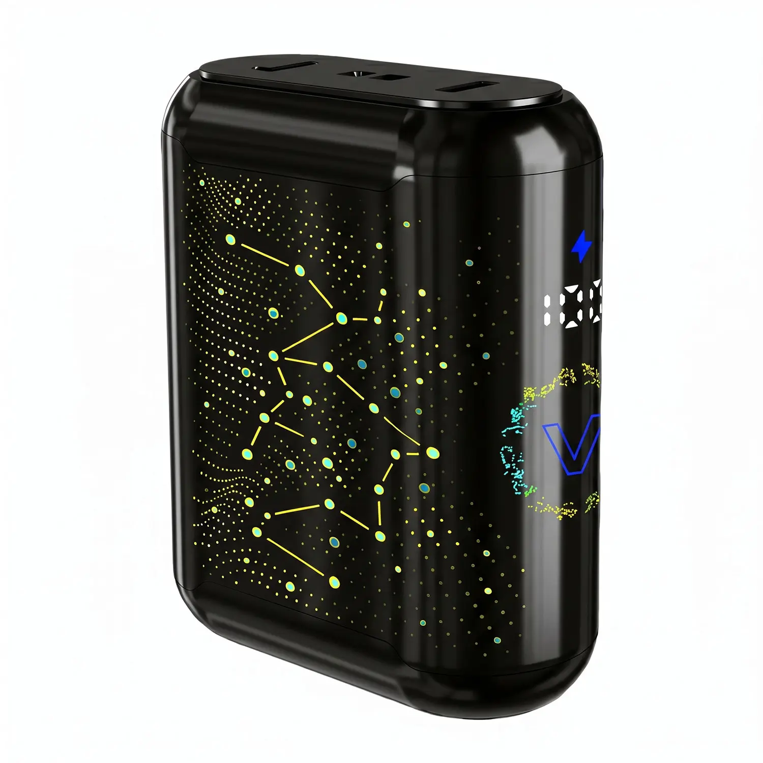 2026 Portable Charger Power Bank with Cables, 5000mAh Portable Charger, LED power indicator and cool lighting effects.Travel Essentials Power Supply 22.5W High Speed Power Bank for iPhone Samsung Pixel Moto - Gifts for Your Family & Friends