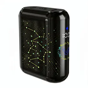 2026 Portable Charger Power Bank with Cables, 5000mAh Portable Charger, LED power indicator and cool lighting effects.Travel Essentials Power Supply 22.5W High Speed Power Bank for iPhone Samsung Pixel Moto - Gifts for Your Family & Friends