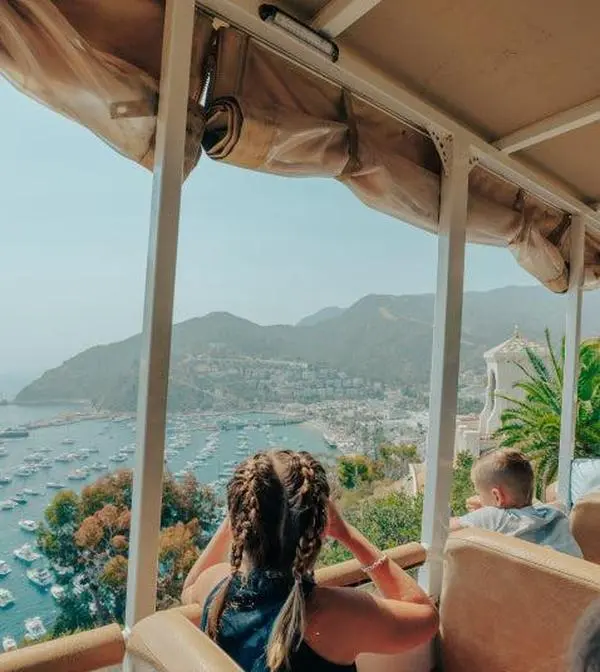 Catalina Adventure Tours Avalon City & Mt. Alda Tour - 50 Minute Narrated Journey with Iconic Stops & Scenic Views
