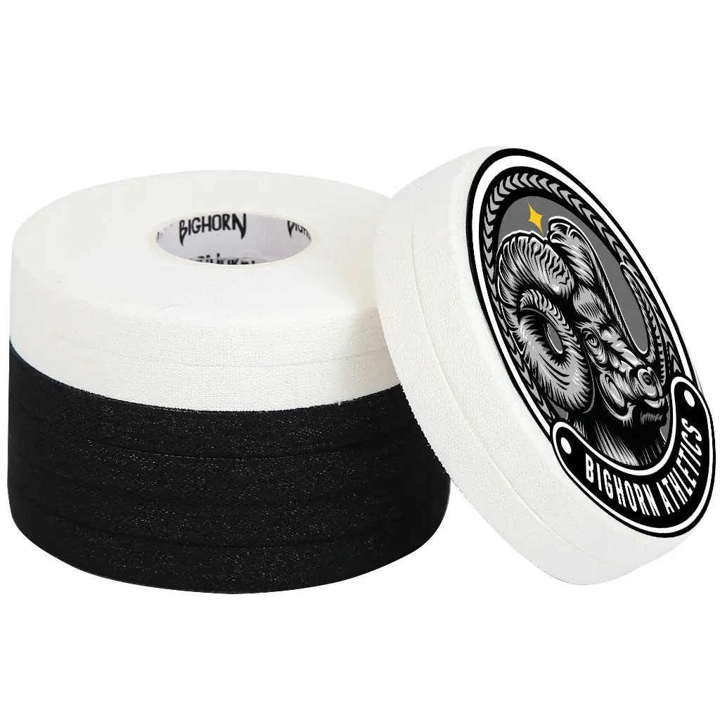 Jiu Jitsu Finger Tape, 8-Rolls, 0.3-Inch, Black & White