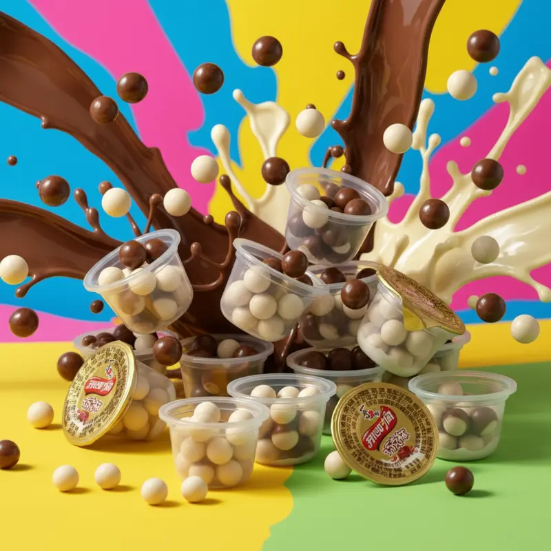 Xizhilang Happy Time Chocolate Cup 720g, Individually Packaged