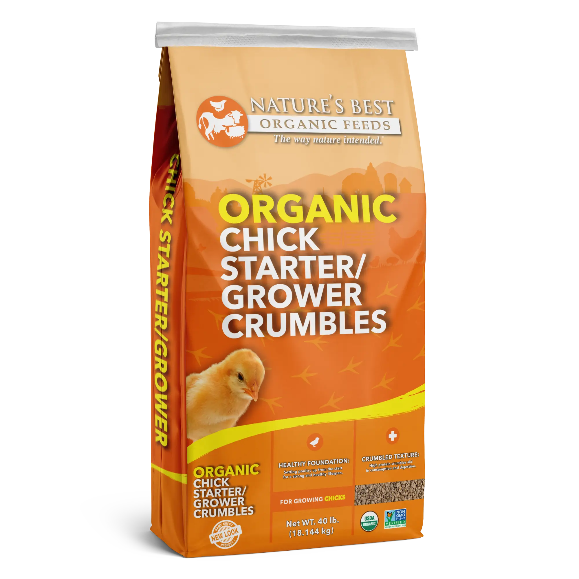 Organic Chick Starter/Grower Crumbles