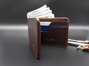 Bellicose Leather Bifold Wallet for Men - Handcrafted Full Grain Leather wallet, Premium Quality Leather, Built to Last Lifetime, Best Wallet Gift