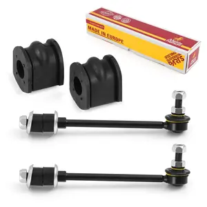 4 PC Rear Sway Bar Stabilizer End Link & Stabilizer Bar Bushing Kit  96122MT