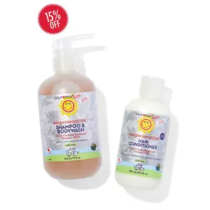 (No Fragrance) Kids #SuperSensitive™ Shampoo + Conditioner Bundle