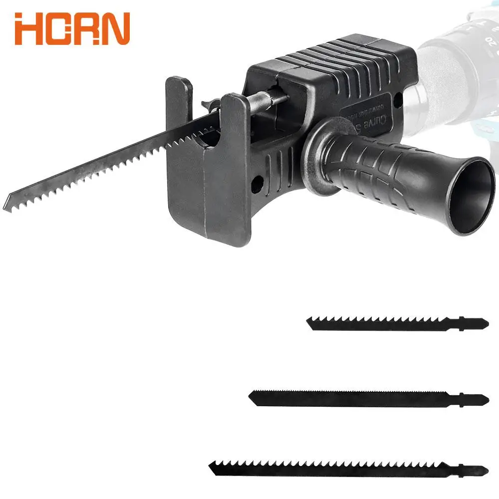 Multipurpose Electric Drill to Reciprocating Saw Conversion Head, 1 Count Heavy Duty Household Small Electric Saw with Handle, Multifunctional Electri