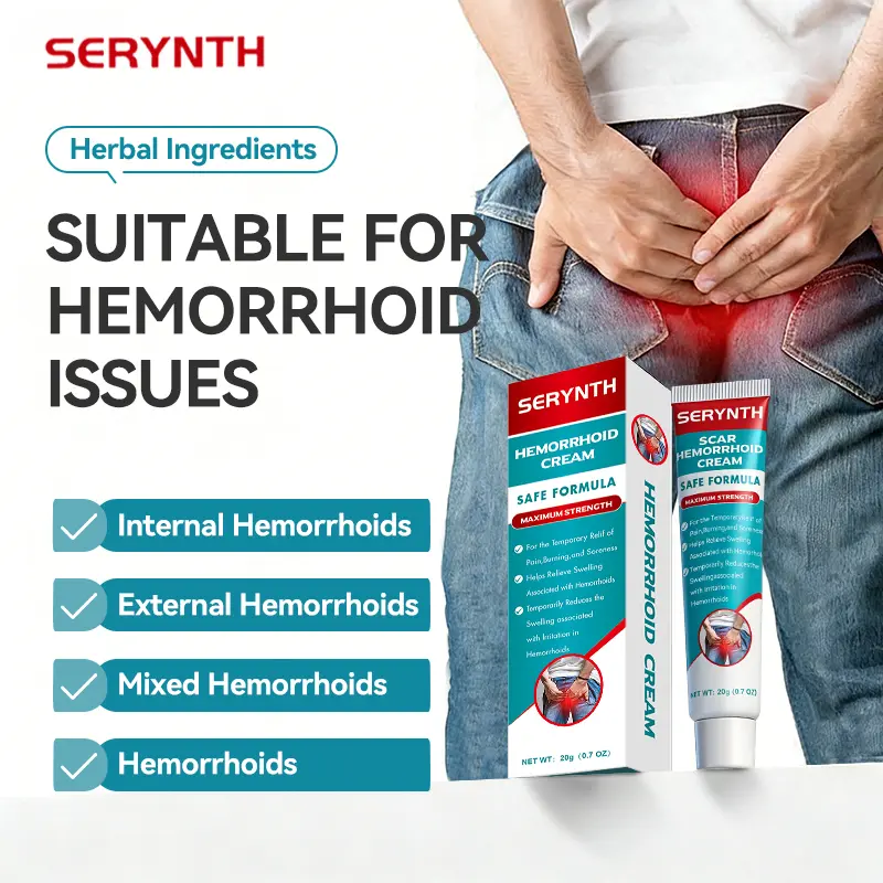 SERYNTH Intimate Comfort Cream - Enhanced with Borneol, Thymol & Aloe Vera for Daily Comfort--Apply to the Skin Used for Eliminating Hemorrhoids Kreain Nature