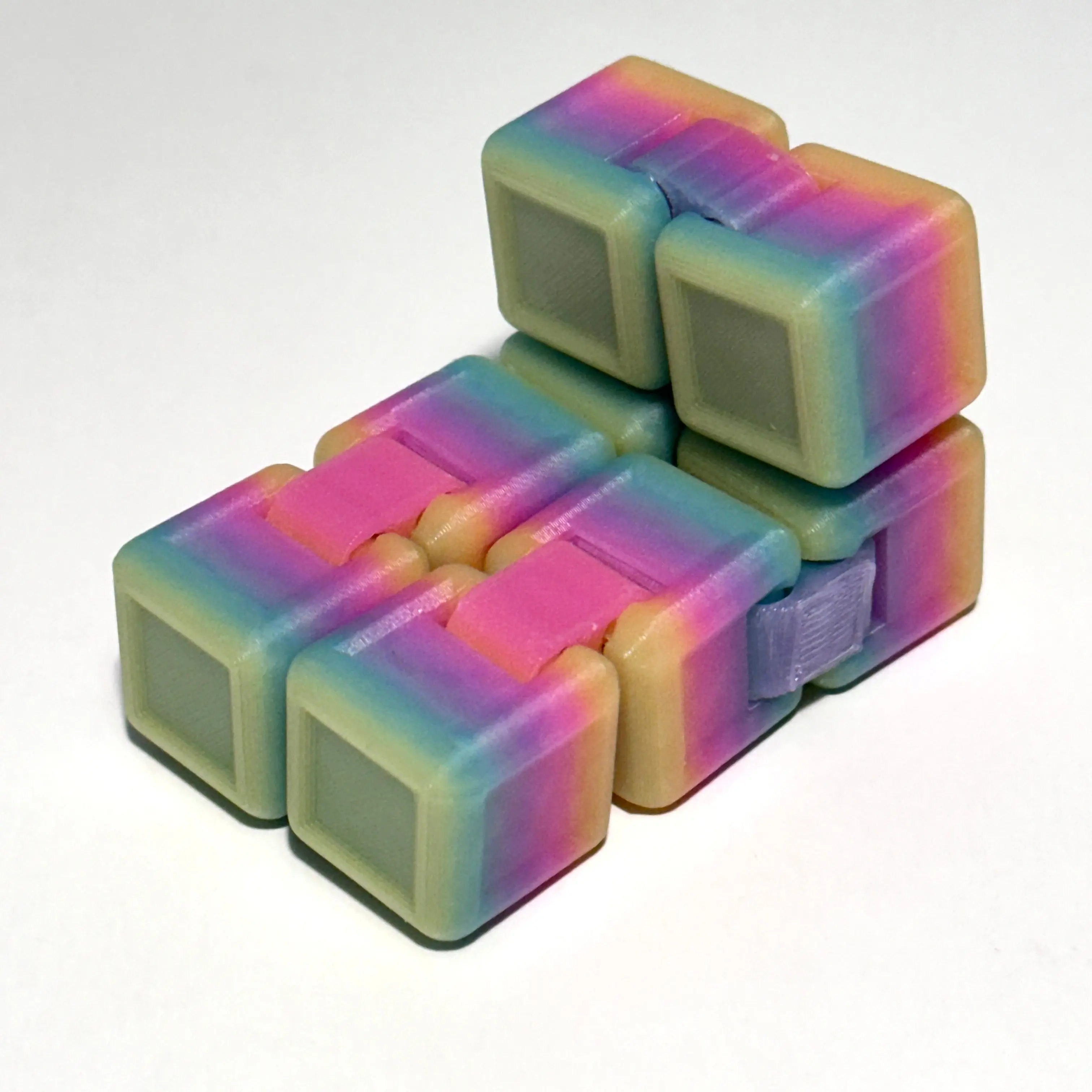 Infinity Cube - 3D Printed Articulating Figure