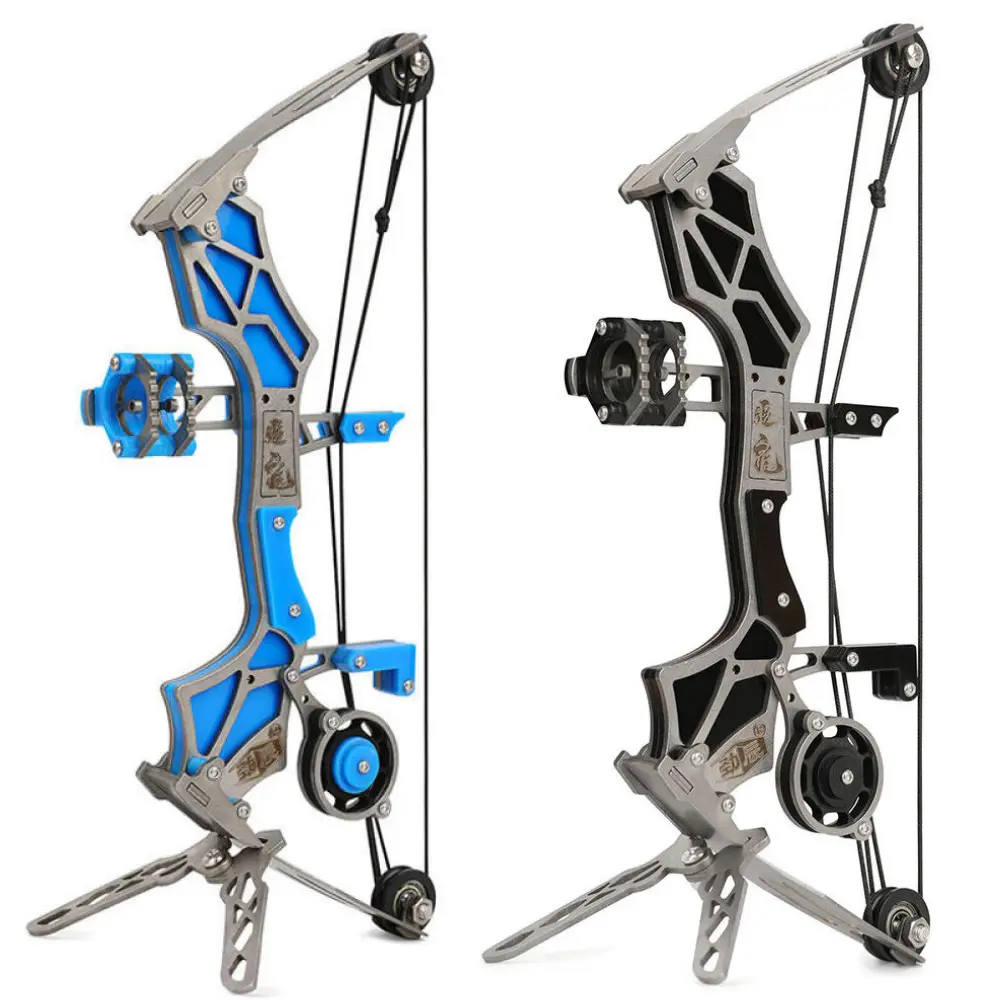 1set Mini Compound Bow Set - Portable and Easy to Store. High-quality, durable and long-lasting. Ideal for daily archery practice to enhance your archery skills. Essential equipment for archery enthusiasts.