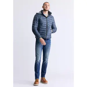 Vince Men's Quilted Zip-Up Jacket, Navy - OBMFE003