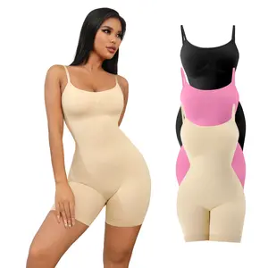 Yekilus Three piece set  Shapewear Tummy Control Bodysuit  Sculpting Shaper Tank Top Shapewear Bodysuit: Snatched Waist Body Suit