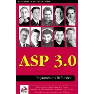 USED-Asp 3.0 Programmer's Reference by Dan Denault (Paperback)
