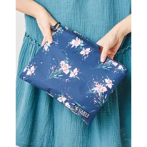 Faye Zip Pouch: Bouquet - FINAL SALE
