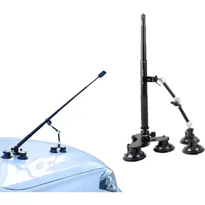 Suction  Mount Kit for Insta360 X4, X3,GO 3, 4 in1 Suction Cups with 114cm Selfie Stick Camera Triple Suction Mount Kit for Action Cameras,Compatible with  11,10,9,8,7(with Stick)